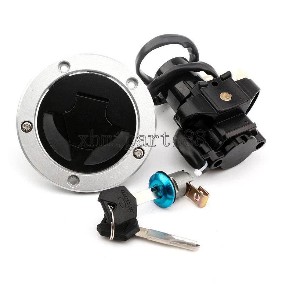 Interruptor de encendido tapa de gas combustible juego de llaves de bloqueo de asiento para Kawasaki Z1000 2010-2016 Foto 3 de 4
