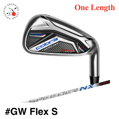 COBRA AEROJET One Length Iron Wedge Club #GW Speeder NX Graphite 