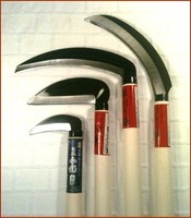 Japanese Garden Bonsai 160mm Sickle Saw + 3sickle Knifes Straight + Curve +2 Saw Japanese Garden Bonsai 160mm Sickle Saw + 3sickle Knifes Straight + Curve +2 Saw