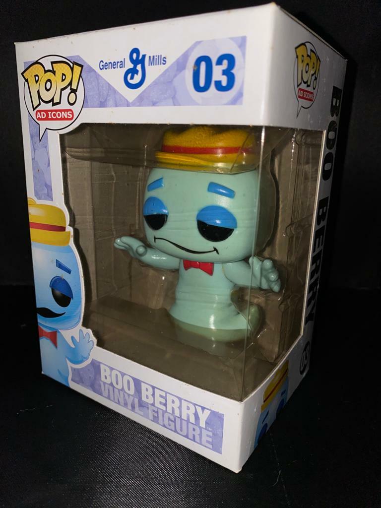 Funko POP AD ICONS! General Mills - FRANKEN BERRY #02 & BOO Funko POP AD ICONS! General Mills - FRANKEN BERRY #02 & BOO