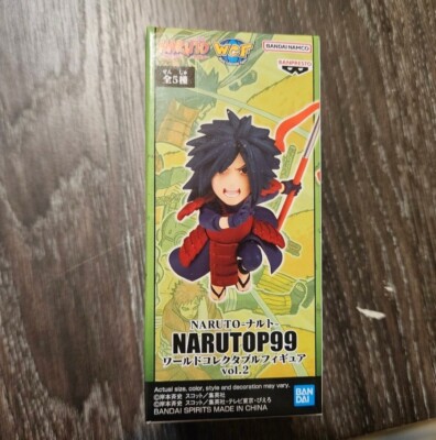 NARUTO World Collectable Figure WCF MADARA UCHIHA Figure vol 2 Naruto Figures 