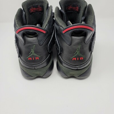 Men’s Nike Air Jordan 6 Rings 2008 Release Sz 11 Like New Nike Air Jordan 6 Rings LS Black Dark Army Red 2008 332157  main image 4
