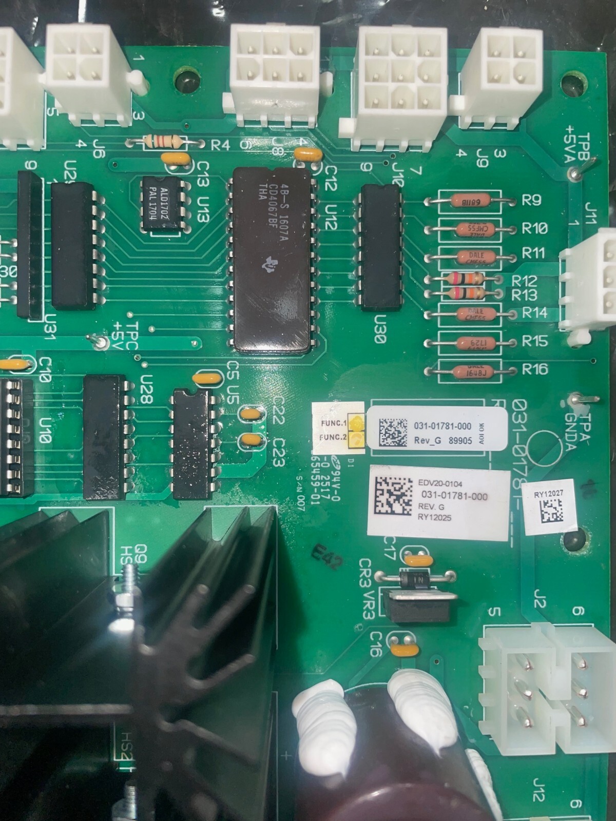 YORK I/O CONTROL CIRCUIT BOARD MODEL/REVISION: 031-01781-000 REV G | eBay