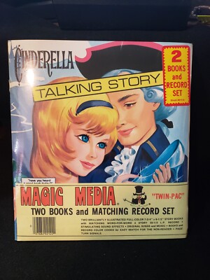 Magic Media Talking Story Cinderella / Cat who would be K  - Sealed, Incredible.