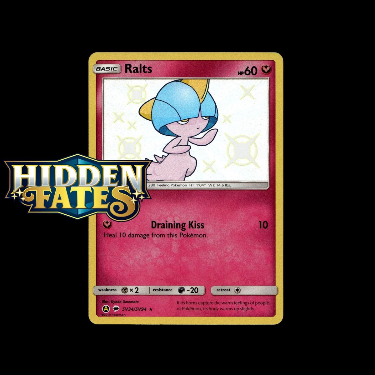 ralts pokemon card value Ralts (SV34/SV94) [Hidden Fates: Shiny Vault] main image 1
