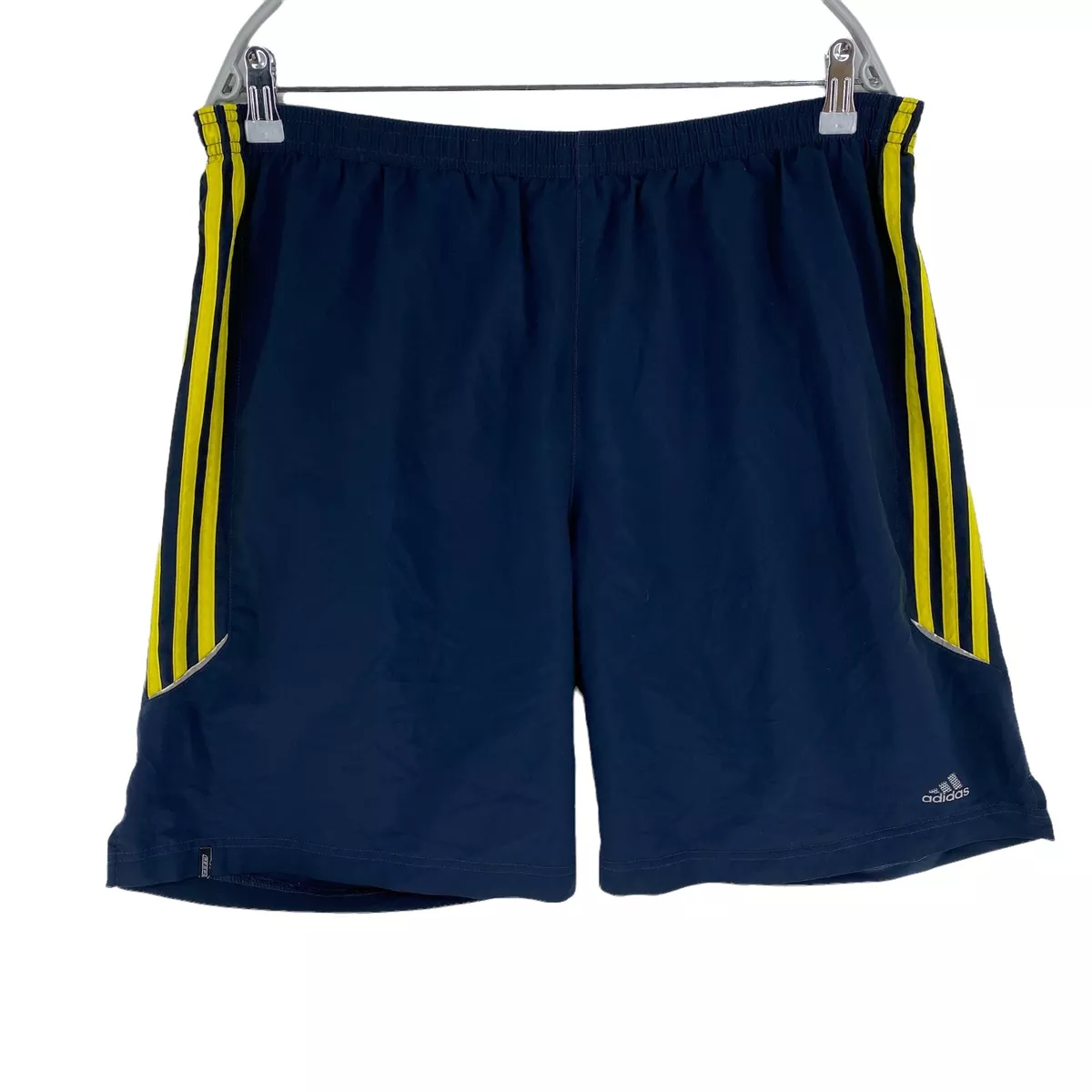 Adidas Blu Navy Abbigliamento Sportivo Pantaloncini Dimensioni L