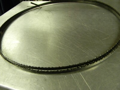 96'' x 1/4 inch 6t hook  bandsaw blade .025 thickness, 2 pak