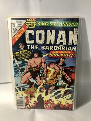 Conan the Barbarian King Size Annual #3 - King Kull Marvel 1977 Comics NM