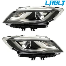 LABLT Pair Headlights HID/Xenon For 2015-2018 Lincoln MKC Headlamps w/ LED DRL