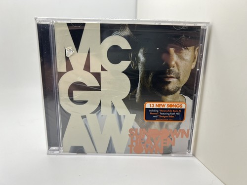 Tim McGraw Sundown Heaven Town CD - Factory Sealed S4-1