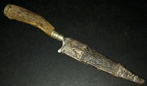 Original WW1 WW2 German Fighting Knife Uniform Personnel Item Field Gear Dagger - Picture 10 of 11