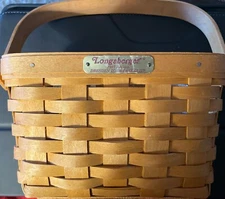 Longaberger 1997 Edition - Dresden Tour Basket II with Plastic Protector