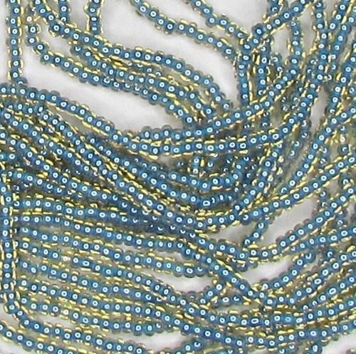Czech 11/0 Preciosa Color-Lined Transp Rocaille Glass Seed Beads 12-strand Hank - Picture 15 of 146
