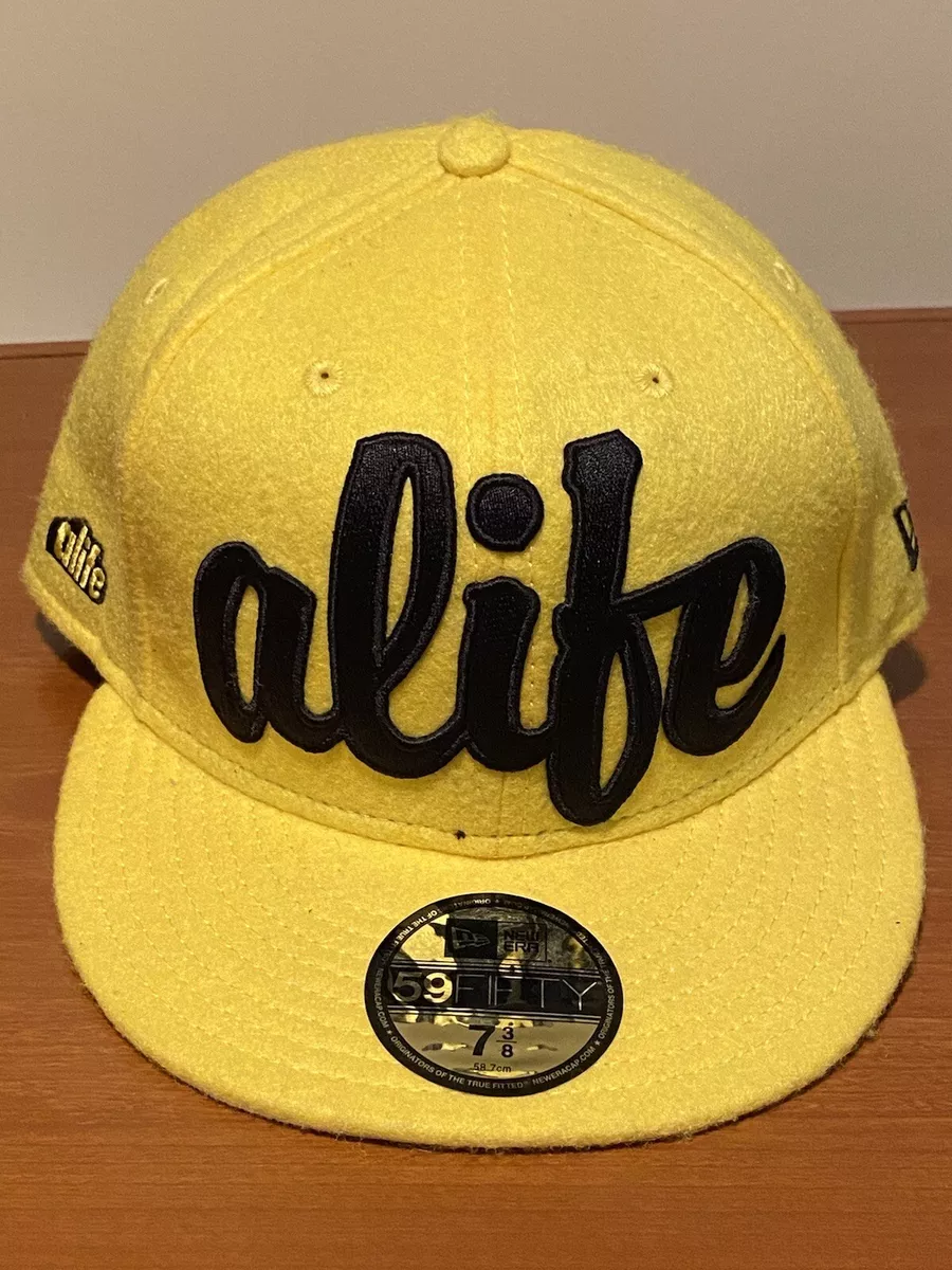 Brand New Alife Tennis Ball Script Logo 7 3 8 New Era 59Fifty