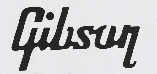 Gibson logo 160mm Vinyl Decal/Sticker Choose your colour KCS