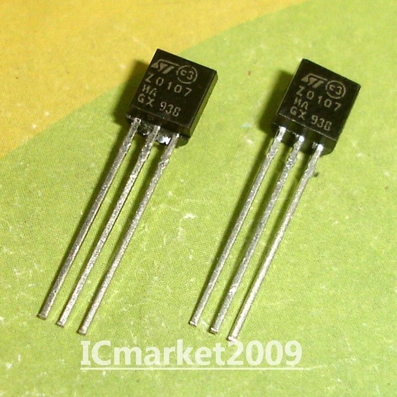 10 PCS Z0107 TO-92 Z0107MA 0107 Triacs Transistor | eBay 10 PCS Z0107 TO-92 Z0107MA 0107 Triacs Transistor | eBay