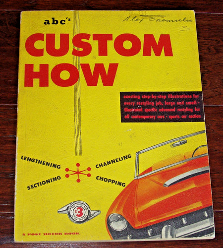 ABC'S CUSTOM HOW by BOB GURR * SIGNED by ALEX TREMULIS Tucker Designer * 128 pgs