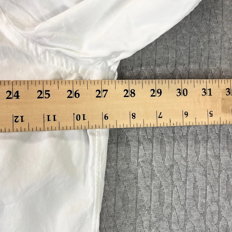 Camisa Esmoquin Brooks Brothers Blanca Plisada Hombres XXL Mangas Francesas Mangas Formales Foto 4 de 4