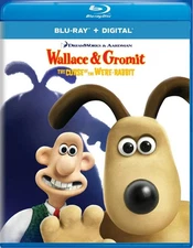 Wallace and Gromit The Curse of the Were-rabbit Blu-ray Peter Sallis NEW