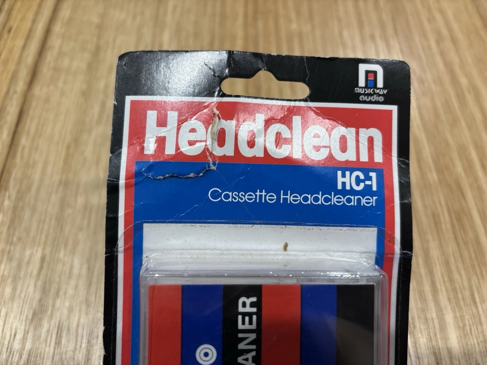 Headclean Cassette Head Cleaner Brand New HC-1 Music Way Audio Repair Tape Tapes - Image 2 of 4