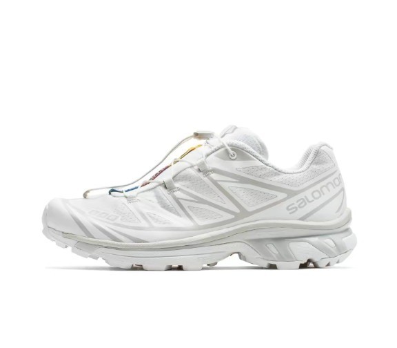 Size 11.5 - Salomon XT 6 White Lunar Rock - 412529 for sale online
