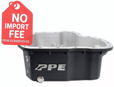 #ad #ad PPE Black High Capacity Cast Aluminum Oil Pan For 2011 2016 GM 6.6 LML Duramax $257.80