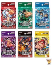One piece Card Game Start Deck Luffy zoro St31 32 33 34 35 36 Set Of 6 Deck