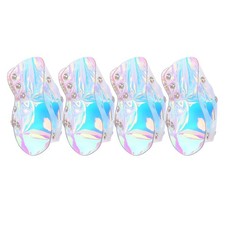 4 StüCk Skate Zehen Schutz Vegan Faux PVC Roller Skate Zehenkappen  Schild 3533