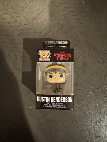 Funko Pocket Pop! Netflix's Stranger Things Dustin Henderson Keychain