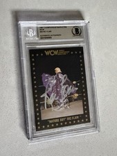 Ric Flair signed encapsulated Card Beckett BAS cert slabbed 1991 Championship 35