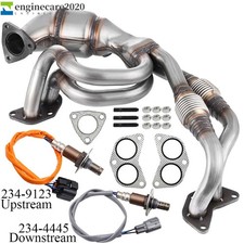 Catalytic Converter Wo2 Sensors For 2006-2011 Subaru Foresterimpreza 2.5l