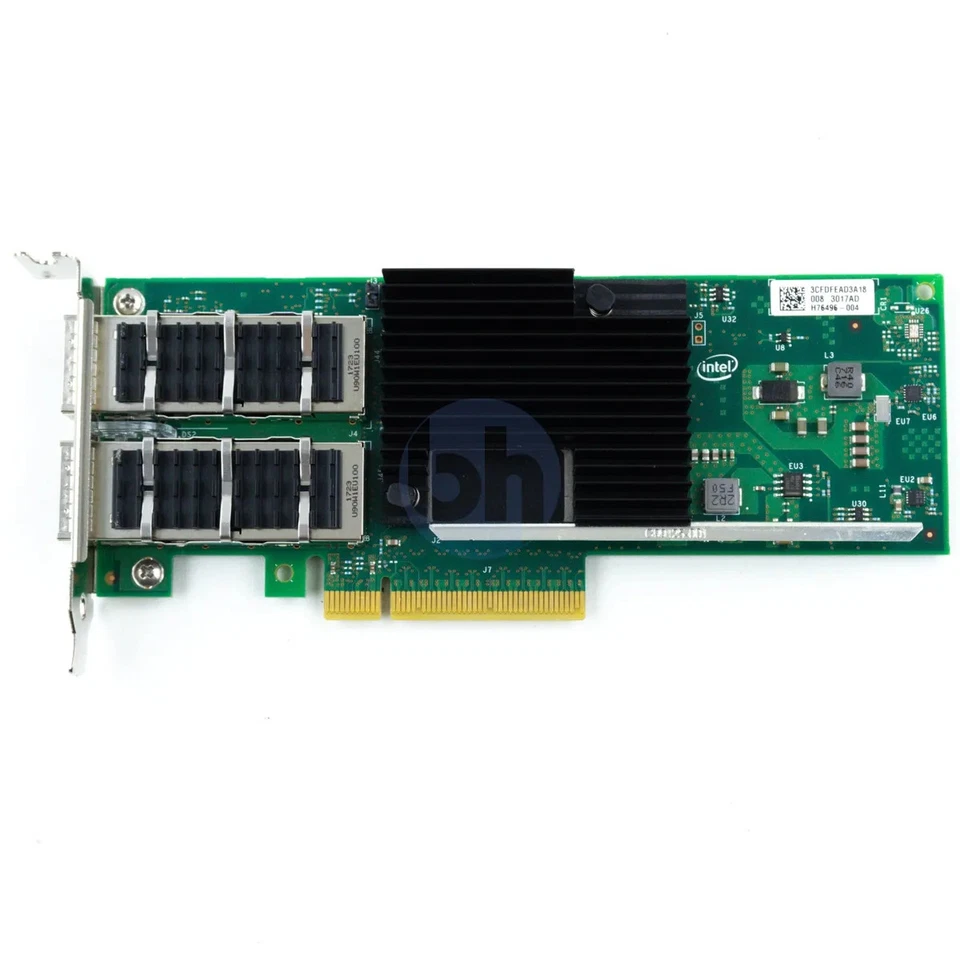 Intel Converged Network Adapter XL710-QDA2 Dual Port 40GbE QSFP+ LP PCIe-x16 CNA - Immagine 2 di 4