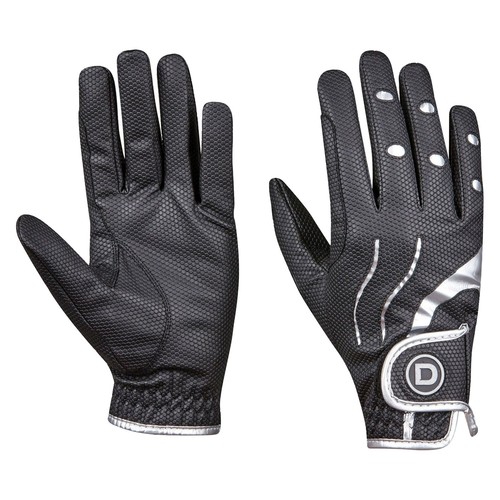 Gants D'équitation SSG – Cuir Et Tissu Thinsulate 40g – Femme Taille 4.5