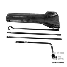 Spare Tire Tool Kit with Tire Jack Handle and Wheel Lug Wrench Spare Tire Kit