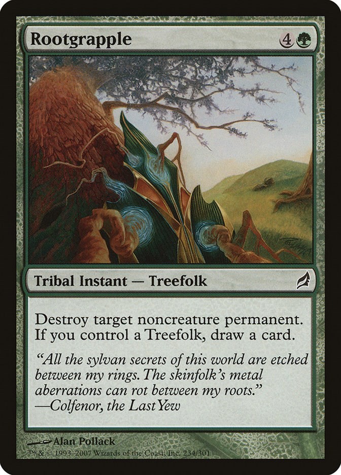 Lorwyn Rootgrapple MTG Magic the Gathering NM