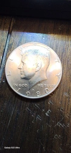 1980-D Kennedy Half Dollar AU/Almost Uncirculated Uncertified