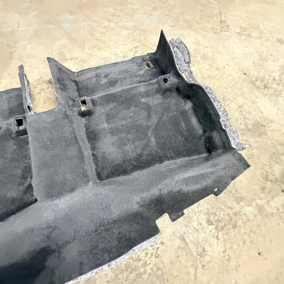 Chevrolet Malibu 2019-2025 alfombra de piso trasero cubierta alfombrilla negra OEM Foto 4 de 4