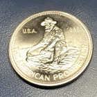 1985 Engelhard American Prospector 1 Oz .999  Silver Gem BU Uncirculated