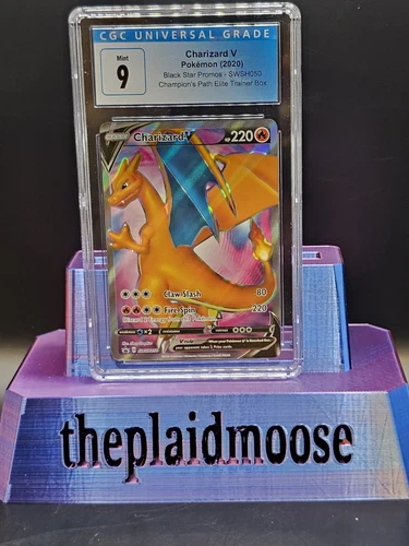 CGC 9 Charizard V 2020 Black Star Promos SWSH050 Pokemon Card