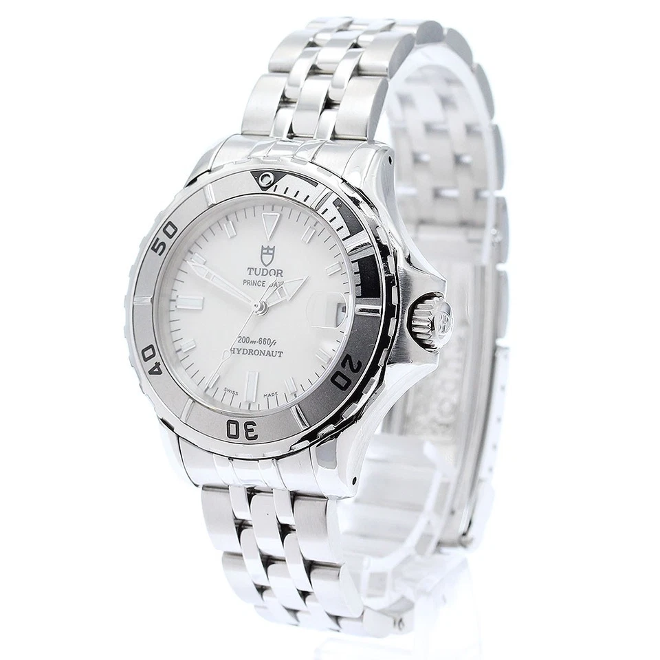 Автоматические часы для мальчика TUDOR Hydronaut 85190P дата Cal.2824-2 белый циферблат_868940 - Изображение 2 из 4