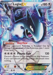 Lugia EX 102/113 Legendary Treasures Holo Rare EX