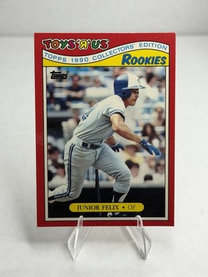 1990 Topps Toys ''R'' Us Rookies #9 Junior Felix