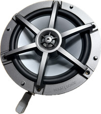 POLK ULTRAMARINE 7.7" SILVER COAXIAL SPEAKER UMS77S BOAT MARINE Pair