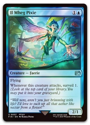 Il Mheg Pixie #57 (Foil) (NM) Final Fantasy FIN Magic MTG