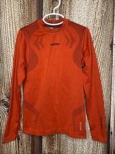 Kipsta Long Sleeve Base Layer Jr Compression Shirt Red Size 10