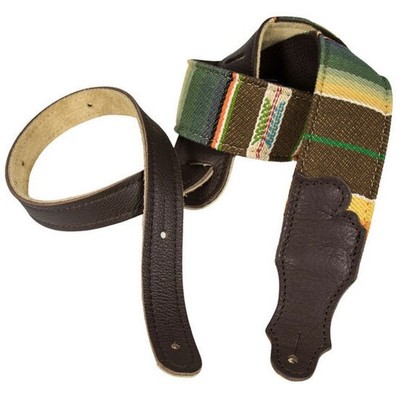 Gitarrengurt Franklin Strap Saddle Blanket Chocolate End 2'' Gurt Gitarre NEU