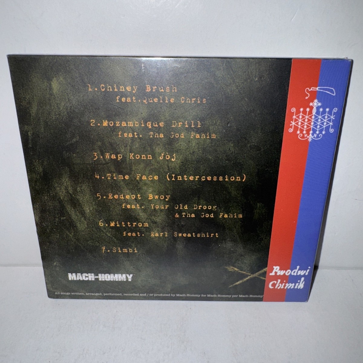 Mach-Hommy : WAP KONN JOJ! 1st Edition CD w/OBI - Rare / Sealed