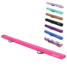 8ft Balance Beam: Folding Floor Gymnastics Equipment for Kids Adults,Non Slip...