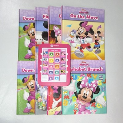 me reader Electronic Reader w/ Disney Minnie Mouse 8-Book Set 2010
