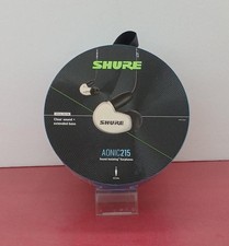 Shure AONIC 215 Sound Isolating Earphones Blue Unopened w/3Mo Warranty